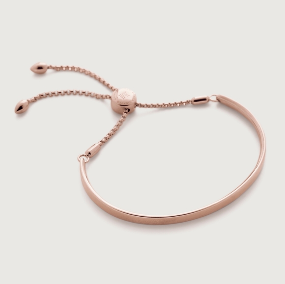 Monica Vinader Fiji Chain Engravable Bracelet - Picture 2 of 8